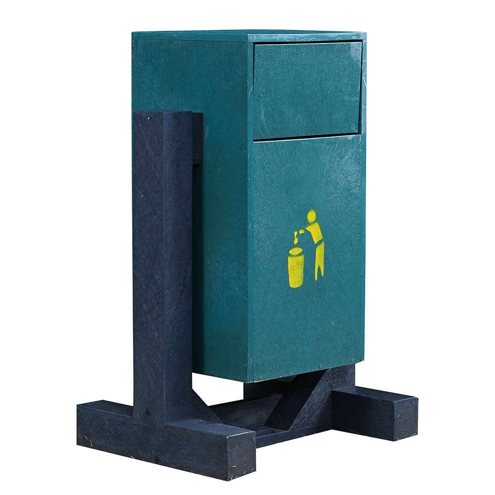 Dustbin With Plastic Base - 1.75ft x 3.5ft