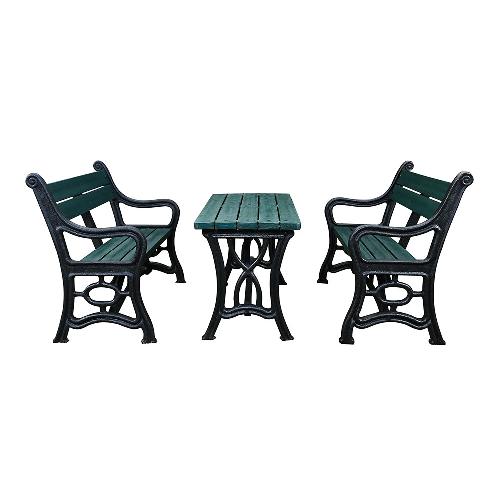 Garden Table with Benches